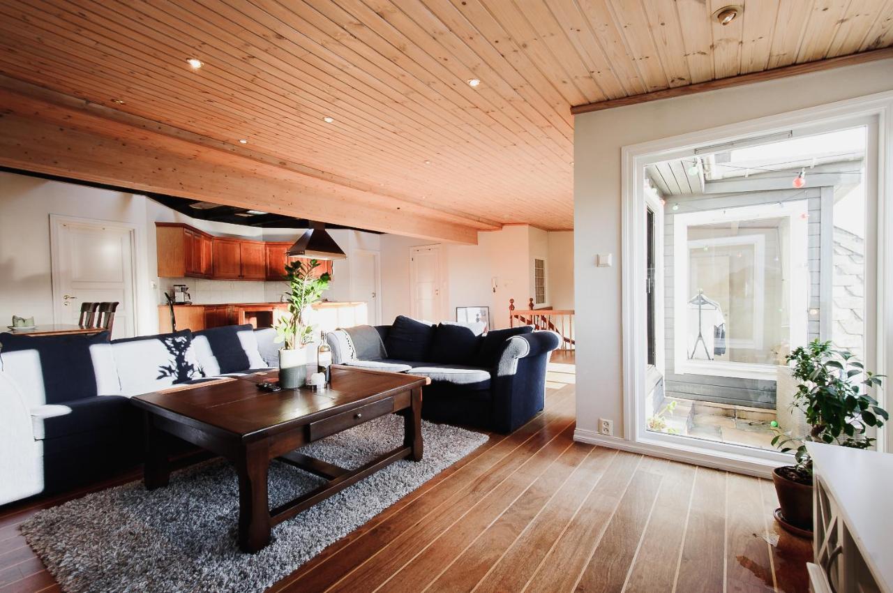 Spacious Penthouse With Grand Terrace Bergen Eksteriør bilde